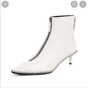Alexander wang boot white